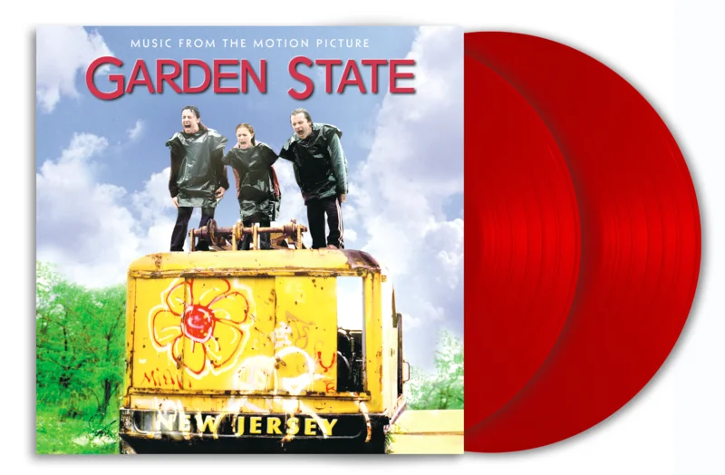 GARDEN STATE MUSIC FROM THE MOTION PICTURE 2LP - EXCLUSIVE -OPAQUE RED