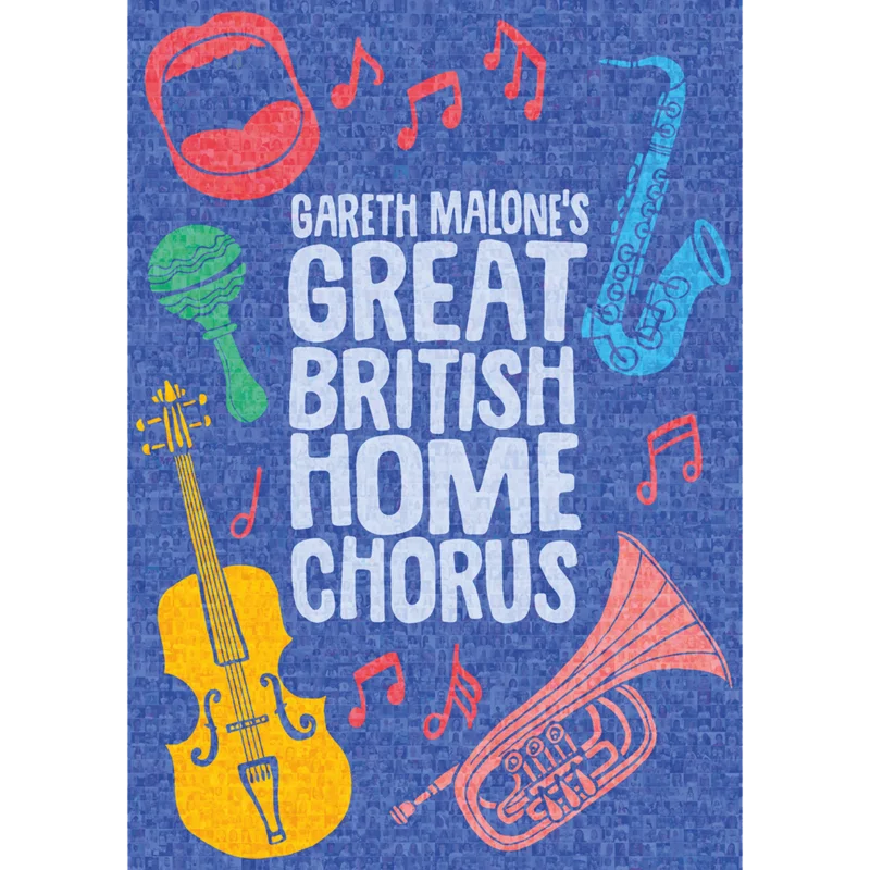 GARETH MALONES GREAT BRITISH HOME CHORUS SOUVENIR MOSIAC POSTER