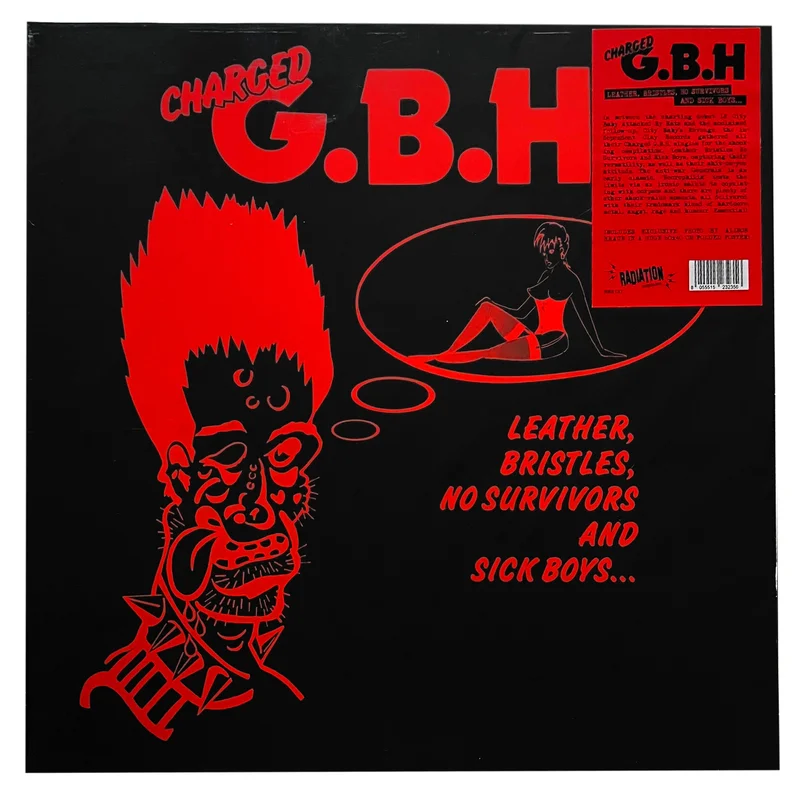 GBH: Leather, Bristles, No Survivors, and Sick Boys 12"