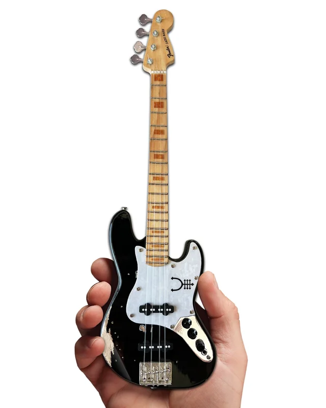 GEDDY LEE - VINTAGE TOUR EDITION FENDER JAZZ BASS MINI GUITAR