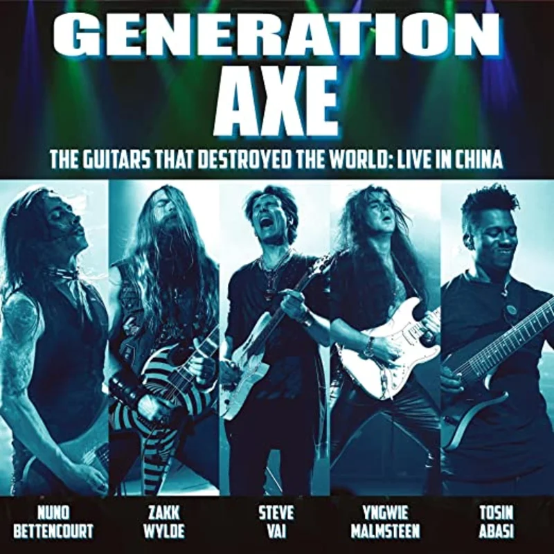 GENERATION AXE: GUITARS THAT DESTROYED THAT WORLD LP - SPLATTER