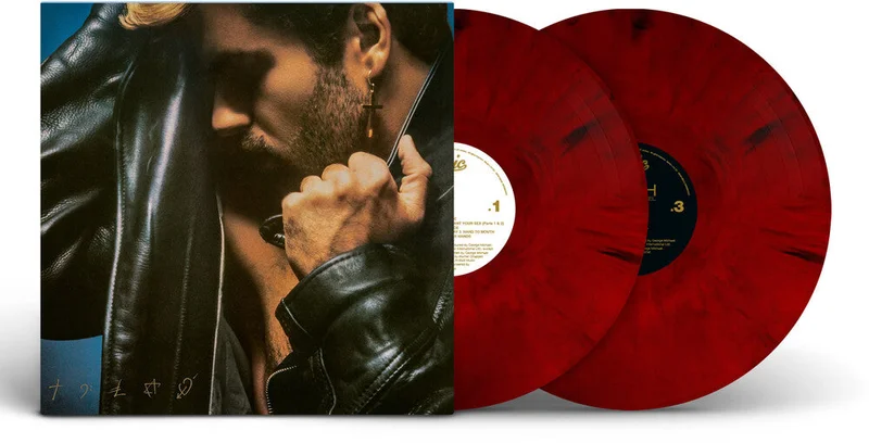 George Michael: Faith 2x12" (red marble vinyl)