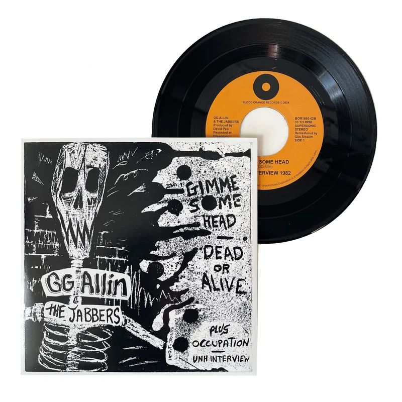 GG Allin: Gimme Some Head 7"