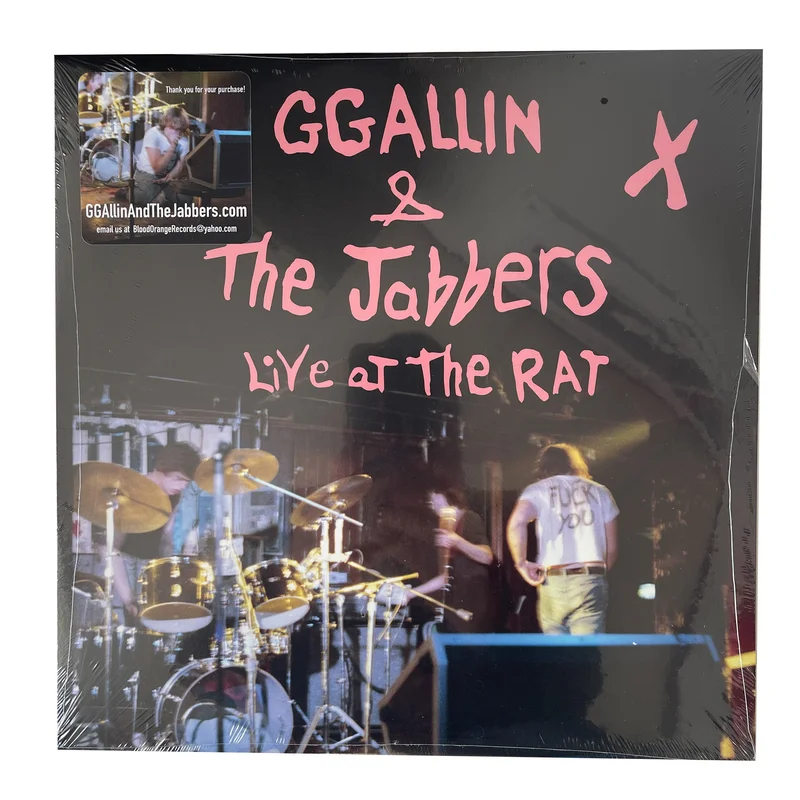 GG Allin: Live At The Rat 12"