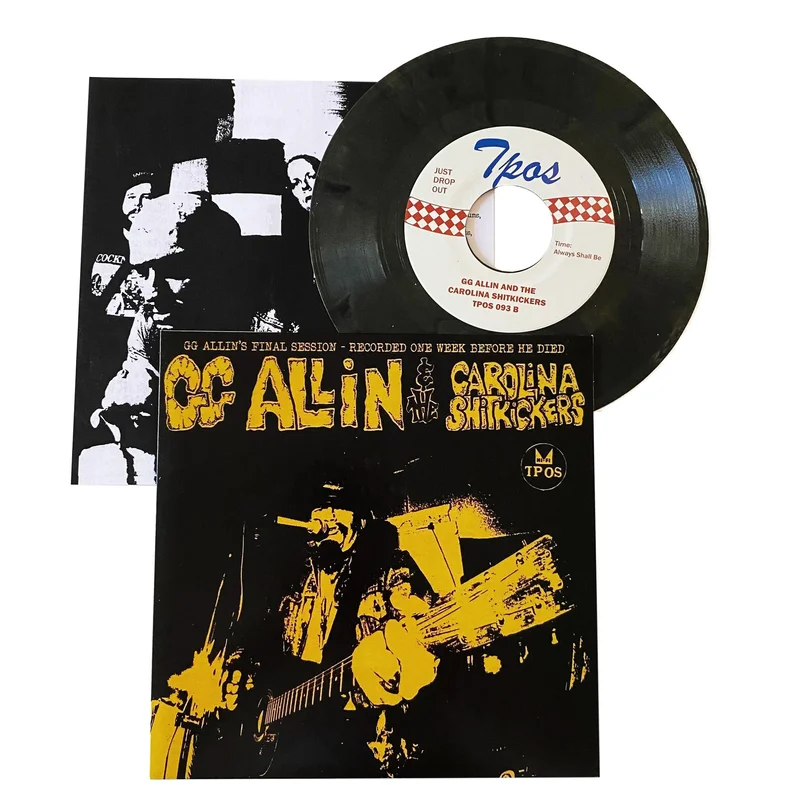 GG Allin & The Carolina Shitkickers: Layin' Up With Linda 7"