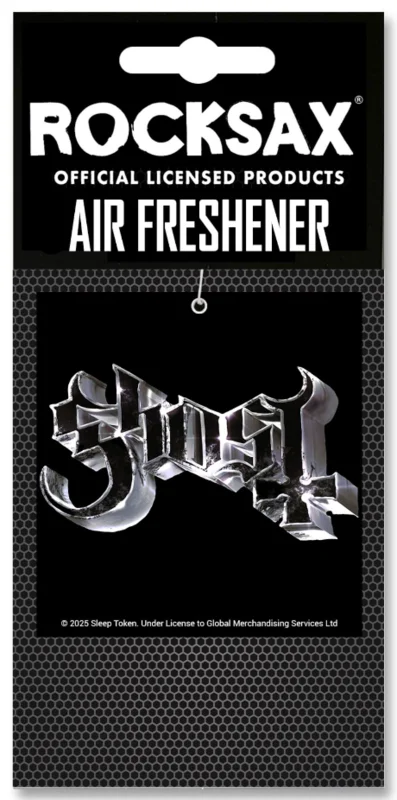 GHOST 'CHROME LOGO' AIR FRESHENER