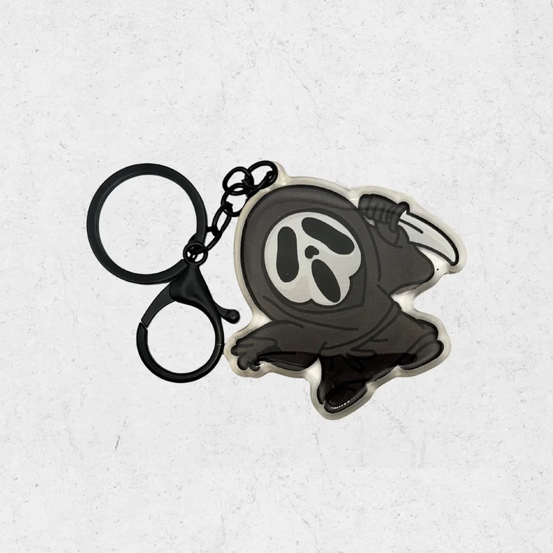 Ghost face chibi -  (SK exclusive) acrylic keychain