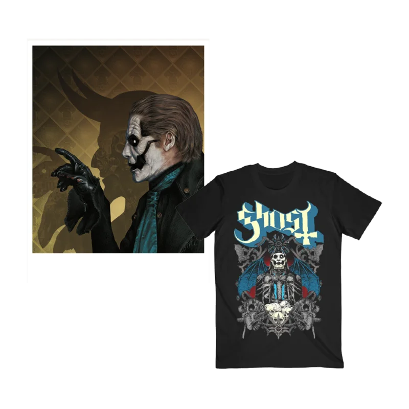 GHOST INSPIRED HAND-NUMBERED PRINT AND T-SHIRT BUNDLE - ONLY 500 AVAILABLE