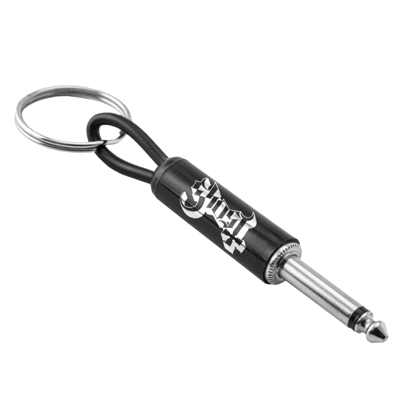 GHOST LOGO GUITAR PLUG KEYCHAIN