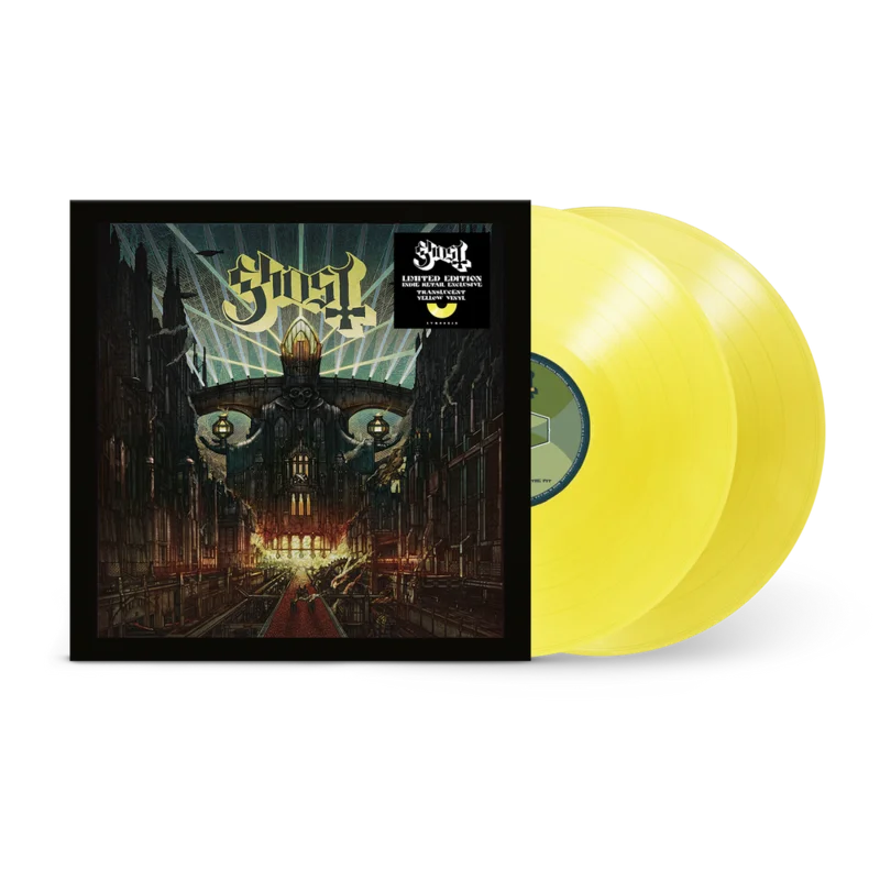 GHOST 'MELIORA' 2LP - DELUXE EDITION - CLEAR YELLOW