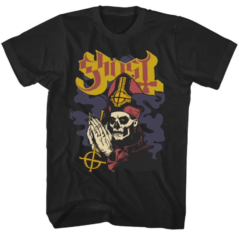 GHOST 'PAPA EMERITUS PRAYER' T-SHIRT