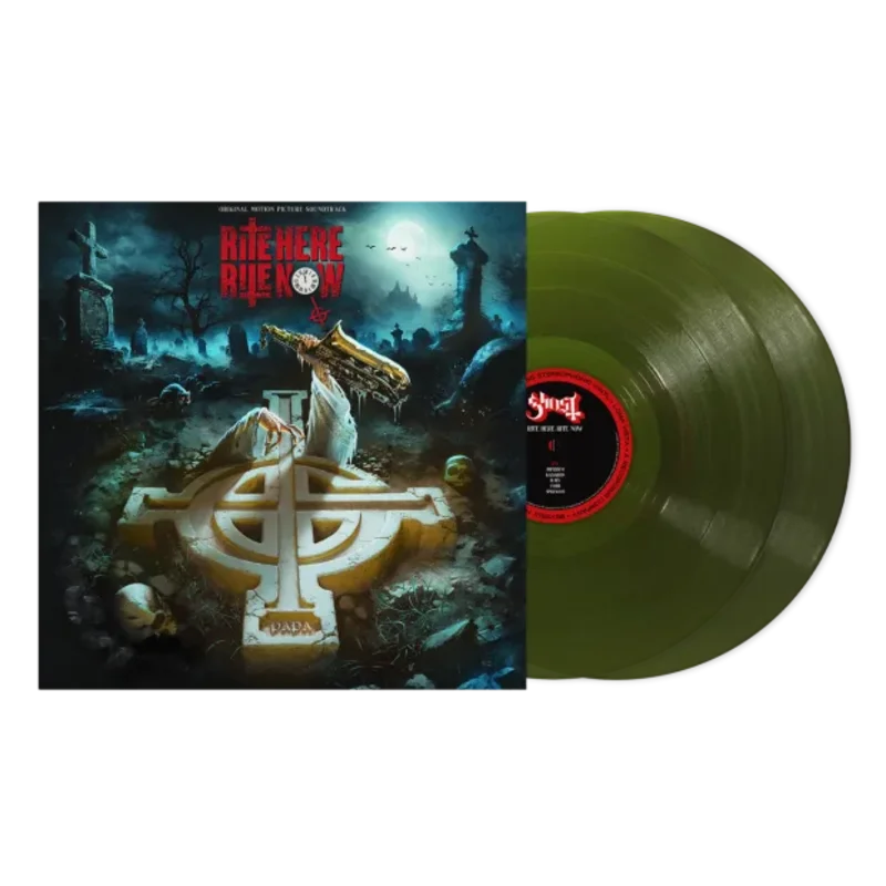 GHOST RITE HERE RITE NOW ORIGINAL MOTION PICTURE SOUNDTRACK 2LP - EXCLUSIVE - LTD. 1000 - GREEN