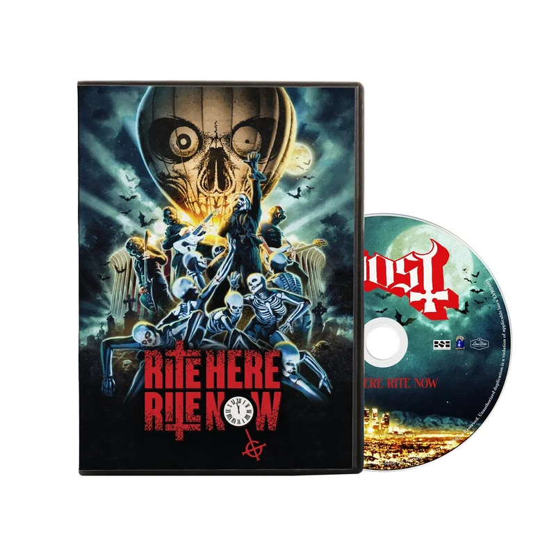 GHOST RITE HERE RITE NOW  ULTRA HD BLU-RAY DISC (4K)