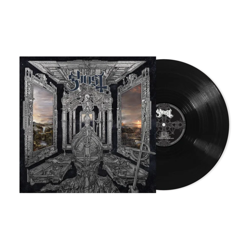 GHOST SKELET LP - BLACK