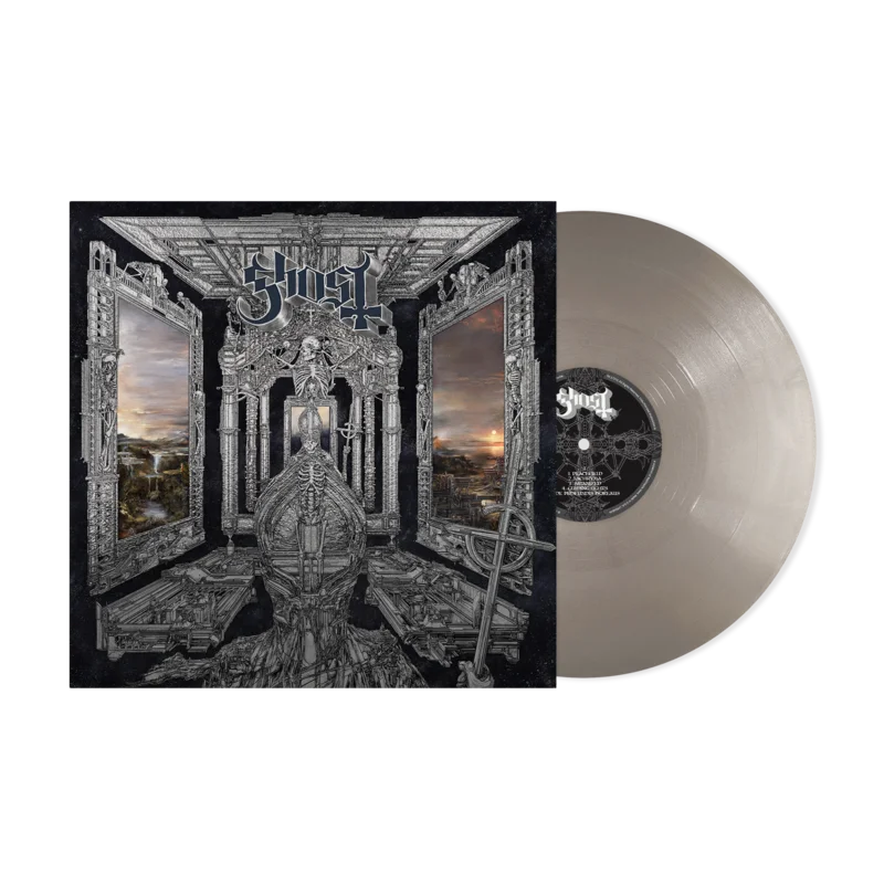 GHOST SKELET LP - EXCLUSIVE - LTD. 1000 - OPAQUE SILVER