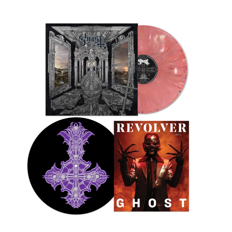 GHOST SKELET LP - EXCLUSIVE - MAGENTA + REVOLVER SUMMER 2025 ISSUE & EXCLUSIVE SLIPMAT