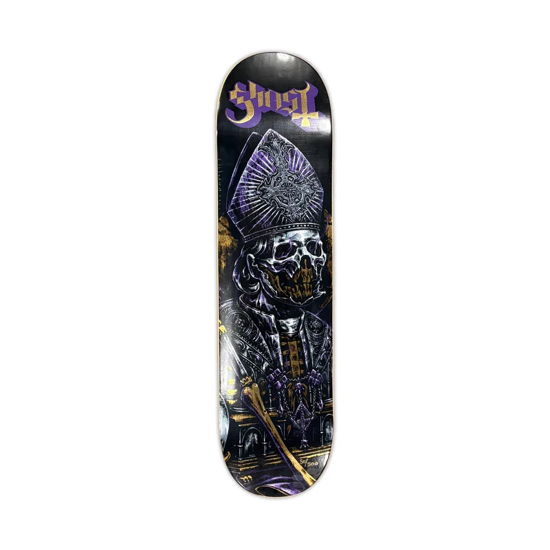 GHOST "SKELET RELIQUARY" EXCLUSIVE FOIL SKATE DECK