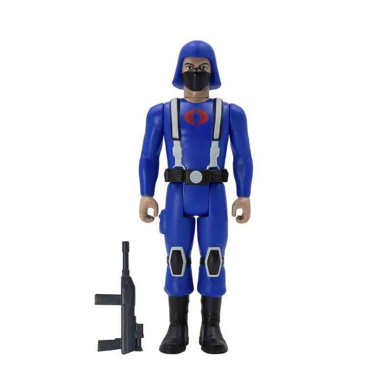 GI JOE REACTION FIGURE - WAVE 1 COBRA TROOPER H-BACK - TAN