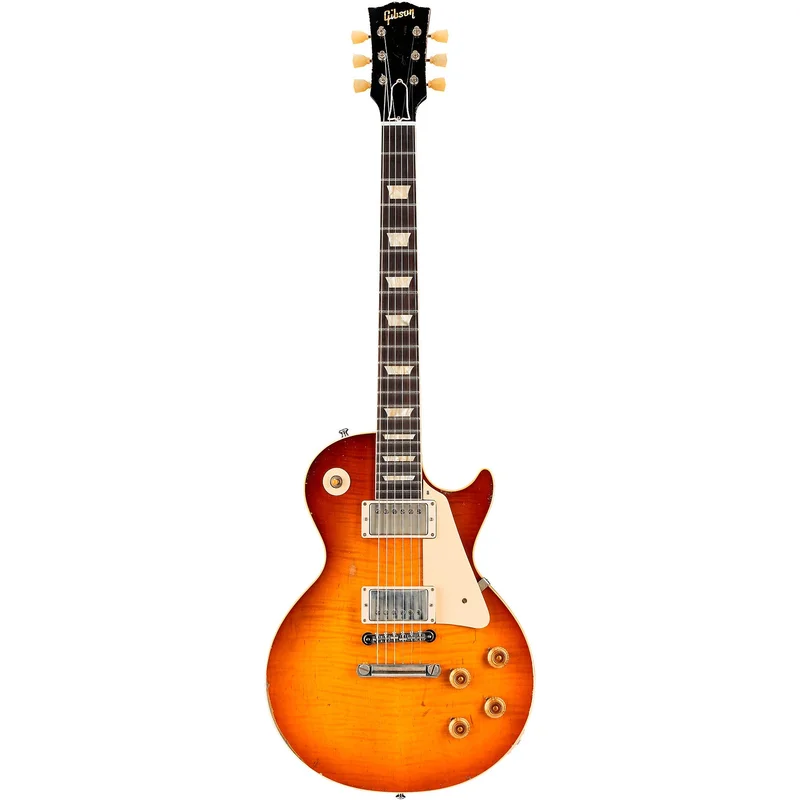 GIBSON CUSTOM - 1959 LES PAUL STANDARD REISSUE ELECTRIC GUITAR - MURPHY LAB HEAVY AGED SLOW ICED TEA FADE