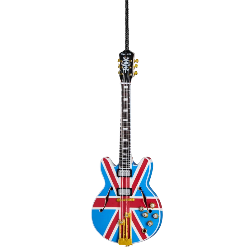 GIBSON - EPIPHONE UNION JACK SHERATON - 6" MINI GUITAR ORNAMENT