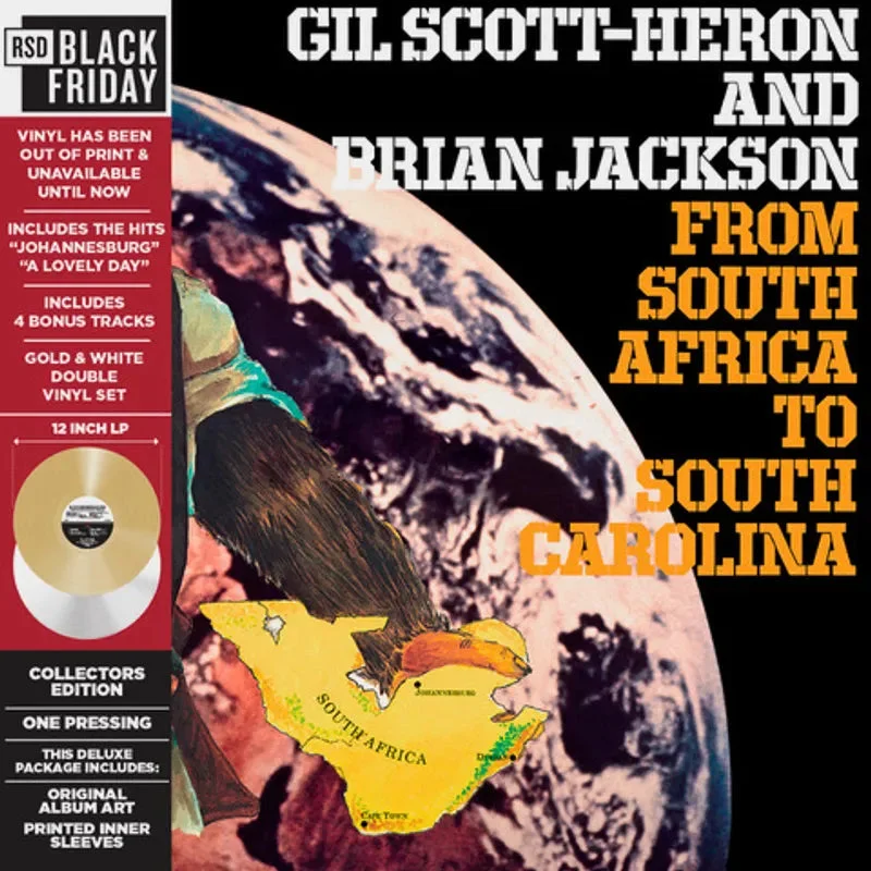 Gil Scott-Heron and Brian Jackson: From South Africa To South Carolina 12" (Black Friday 2024)