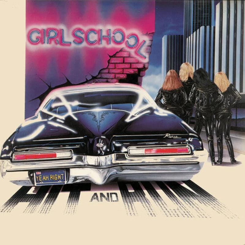 Girlschool: Hit And Run 12"