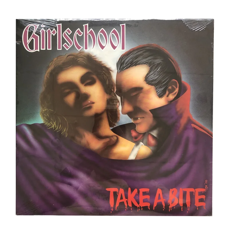Girlschool: Take a Bite 12" (sealed 1989 dead stock)