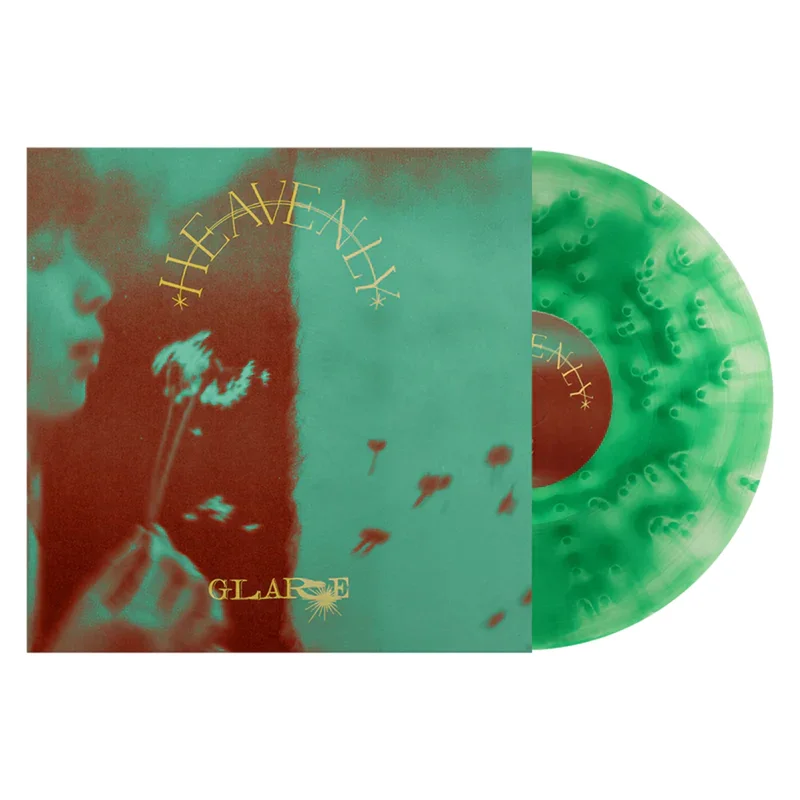 GLARE' HEAVENLY' LP - CLEAR/GREEN/CLOUD