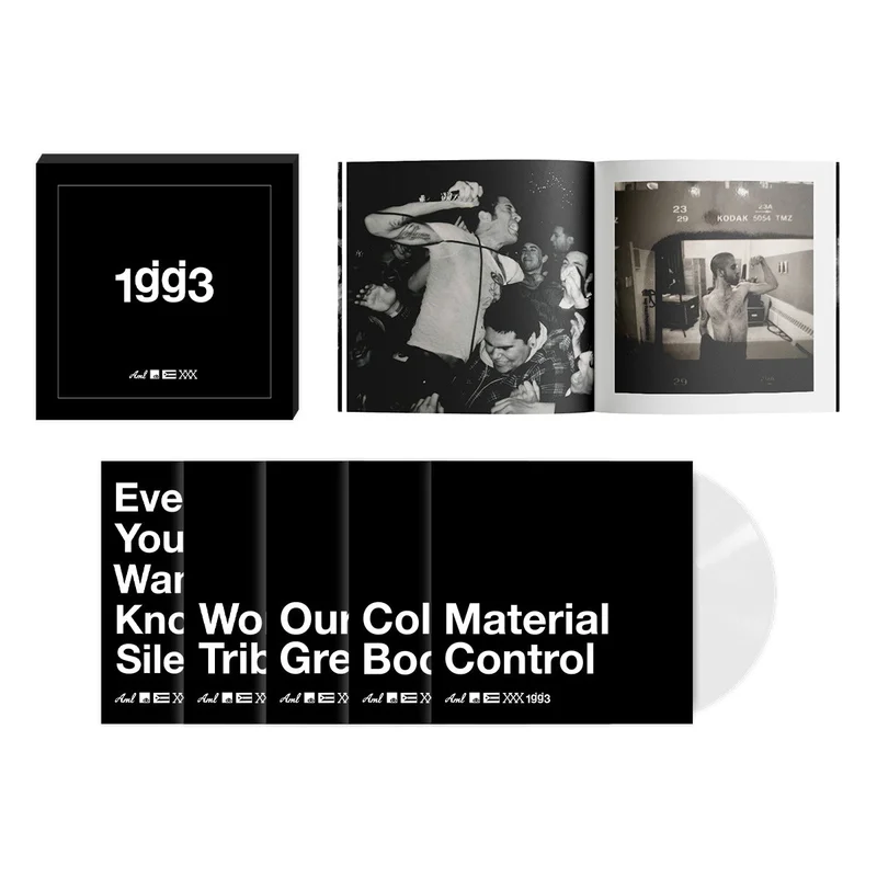 GLASSJAW THE PLAYABLE COLLECTION BLACK EDITION BUNDLE 3LP/2LP + SOFTCOVER BOOK