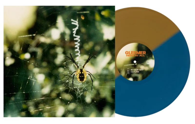 GLEEMER HERE AT ALL LP - EXCLUSIVE - LTD. 200 - BLUE/GOLD