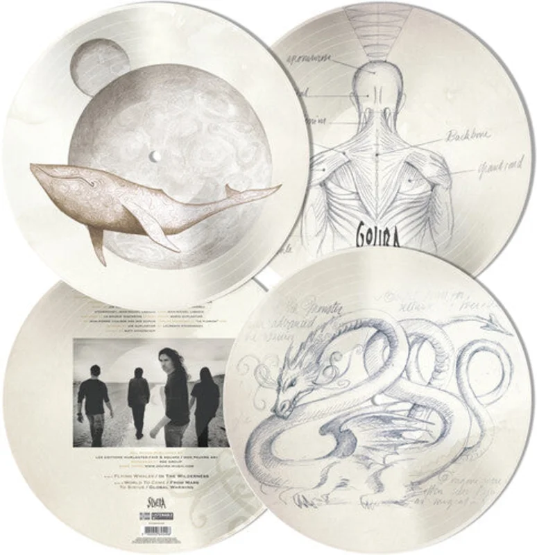 GOJIRA 'FROM MARS TO SIRIUS' 2LP - PICTURE DISC