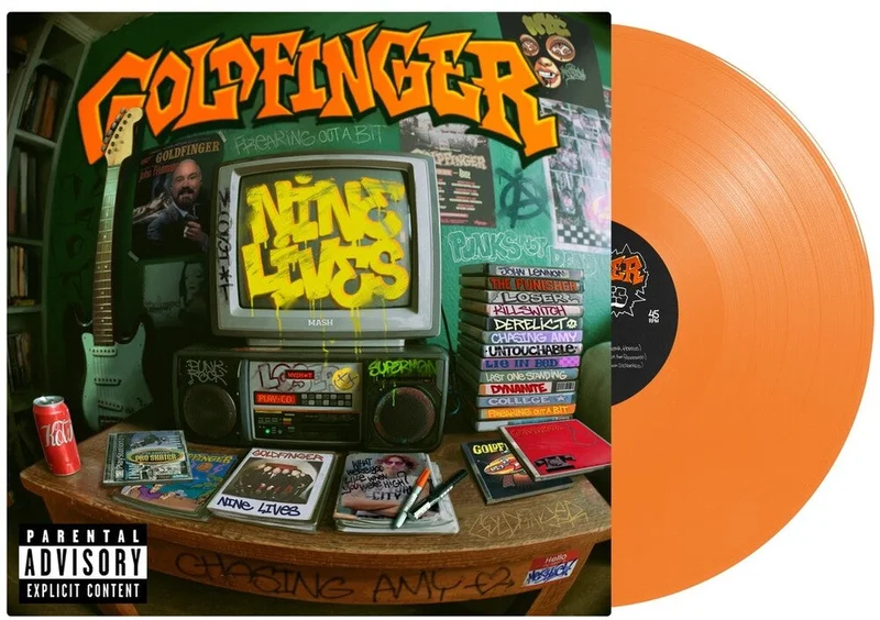 Goldfinger: Nine Lives Indie Exclusive Transparent Orange