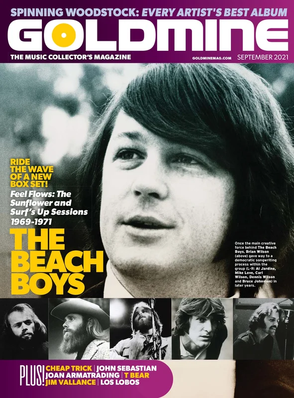 GOLDMINE MAGAZINE: SEPTEMBER 2021 ISSUE FEATURING THE BEACH BOYS
