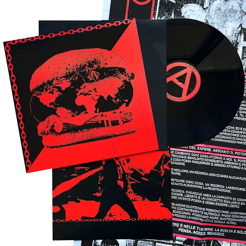 Golpe: La Colpa  Solo Tua 12" Red/Black Swirl Vinyl