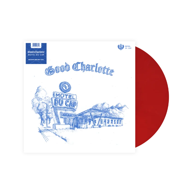 GOOD CHARLOTTE MOTEL DU CAP LP - EXCLUSIVE - DEEP RED