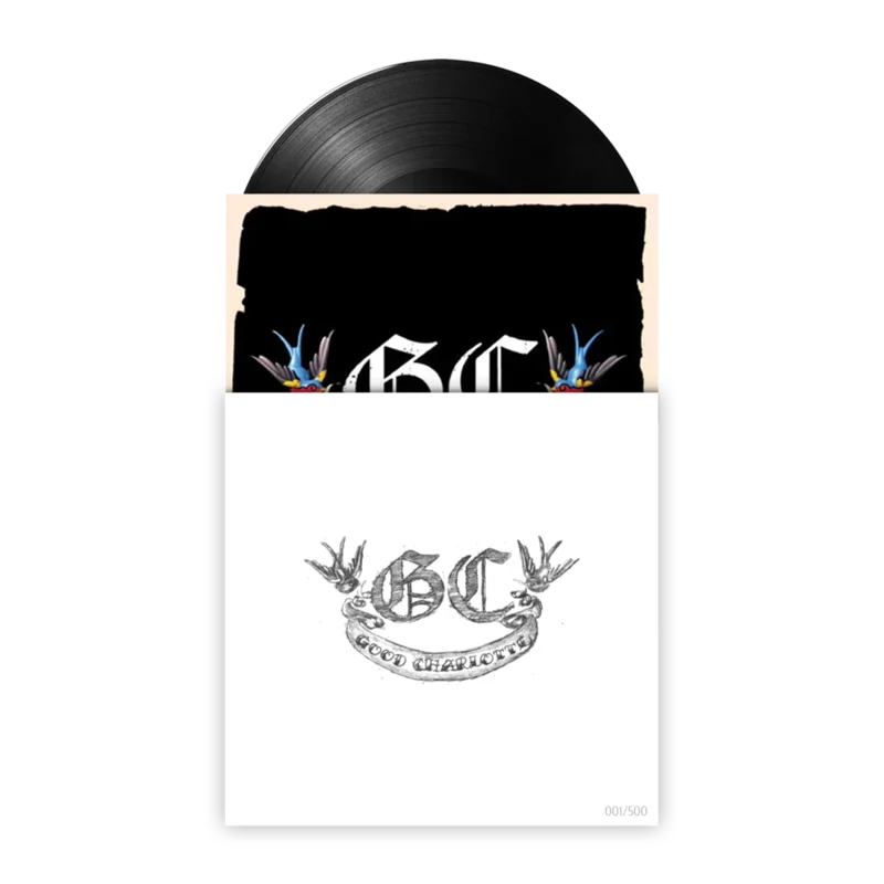 GOOD CHARLOTTE 'SELF-TITLED' REIMAGINED COVER PRINT LP - EXCLUSIVE - LTD. 500 - BLACK