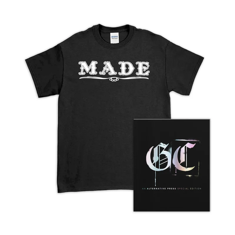 GOOD CHARLOTTE x ALTERNATIVE PRESS SPECIAL COLLECTORS EDITION MAGAZINE + MADE T-SHIRT