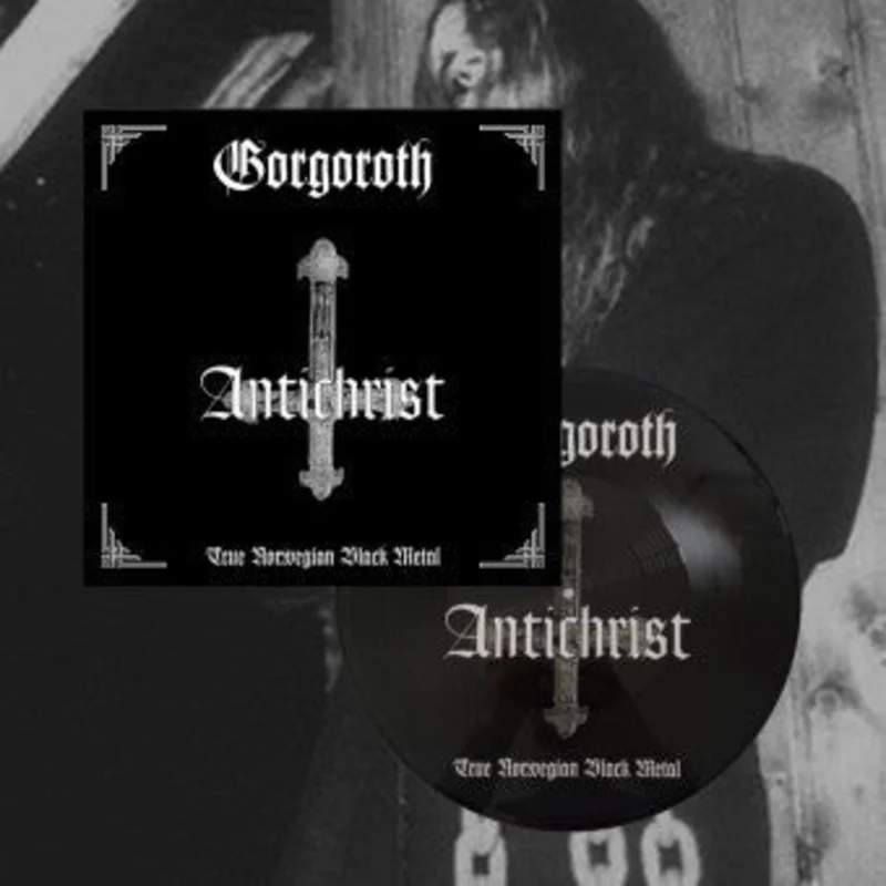 GORGOROTH 'ANTICHRIST' LP - BLACK/WHITE