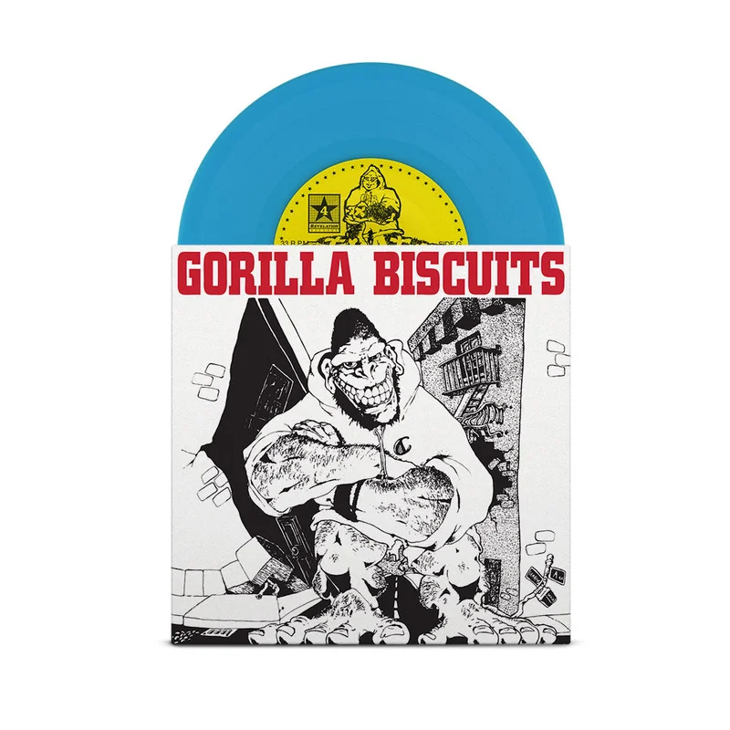 GORILLA BISCUITS 'GORILLA BISCUITS' 7" - OPAQUE TURQUOISE