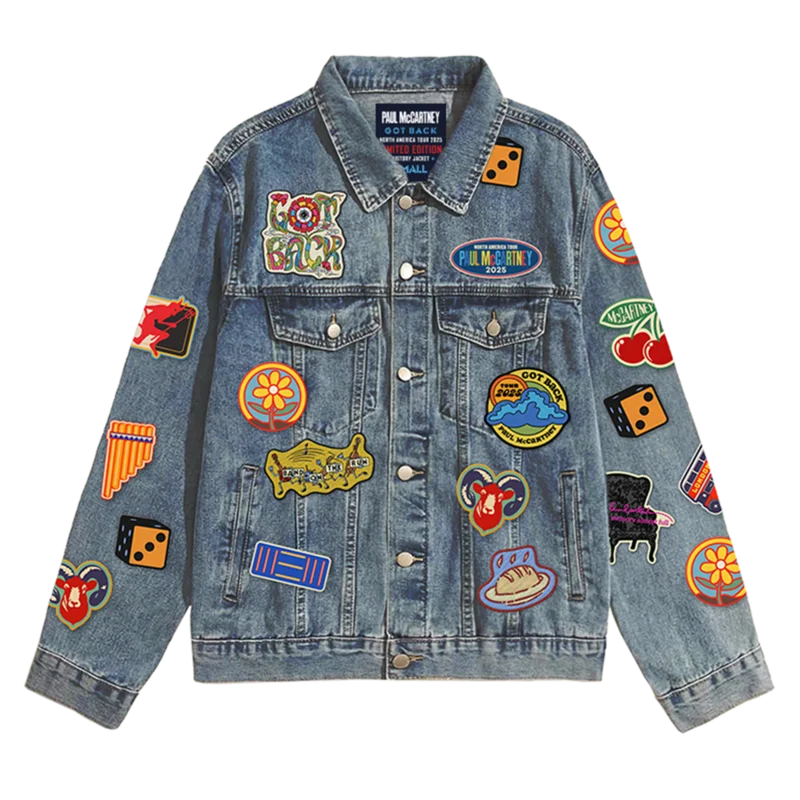 Got Back 2025 Blue Denim History Jacket