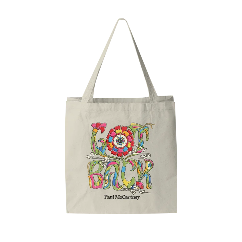 Got Back 2025 Floral Tote Bag