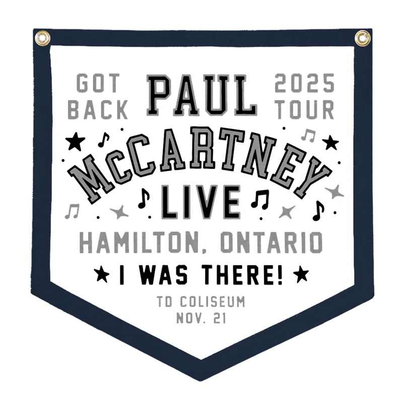 Got Back 2025 Hamilton Event Camp Flag