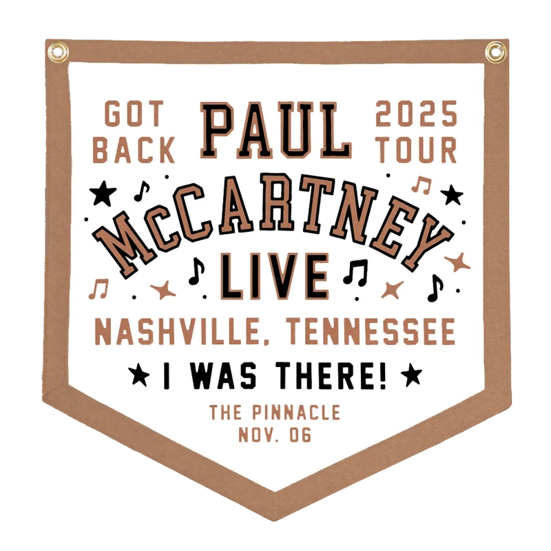 Got Back 2025 Nashville Event Camp Flag