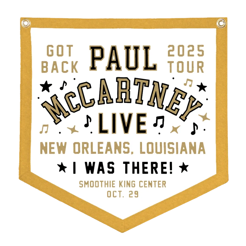 Got Back 2025 New Orleans Event Camp Flag