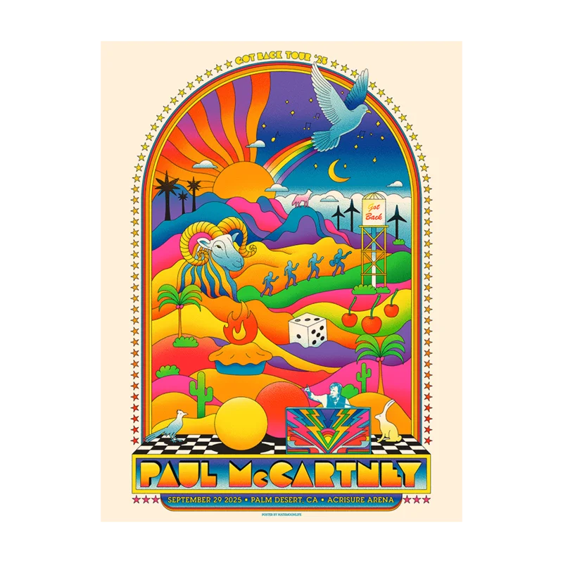 Got Back 2025 Palm Desert Event Poster