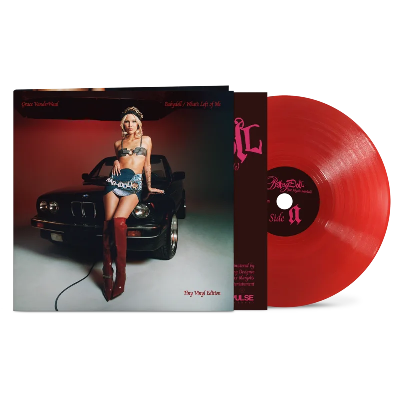 GRACE VANDERWAAL 'BABYDOLL / WHAT'S LEFT OF ME' 4" (Red Tiny Viny)