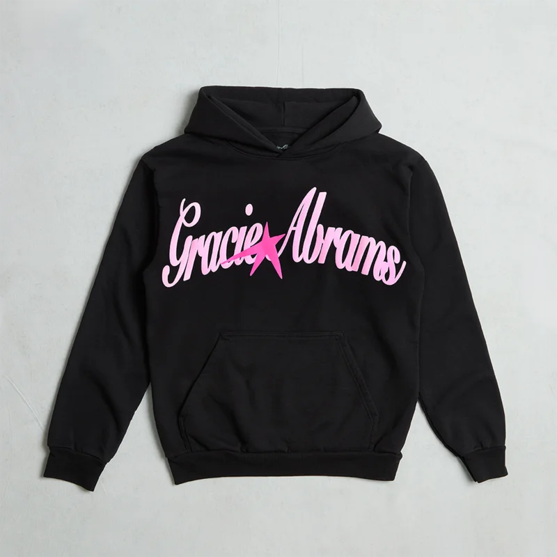 Gracie Abrams Black Star Hoodie