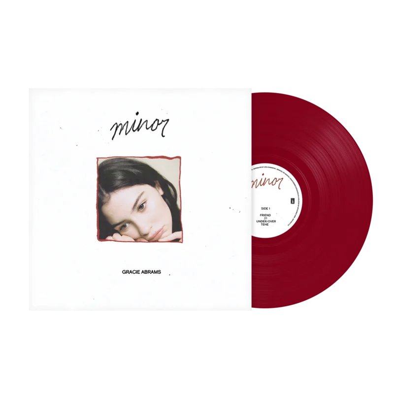 GRACIE ABRAMS - MINOR - RED COLOR - VINYL EP