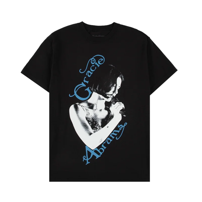 Gracie Black Silhouette Popup T-Shirt