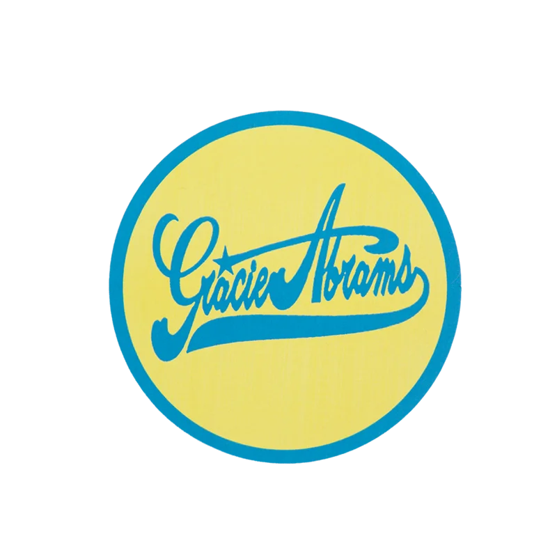 Gracie Signature Star Yellow Sticker